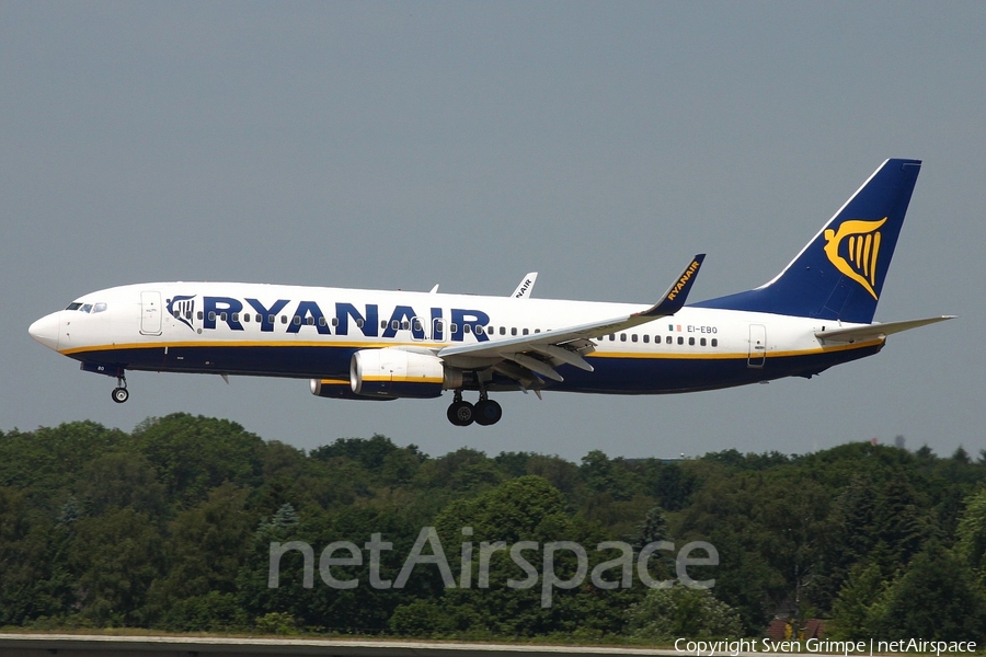 Ryanair Boeing 737-8AS (EI-EBO) | Photo 111332