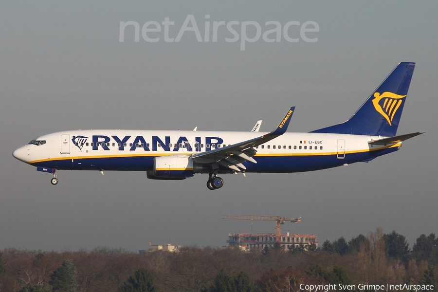 Ryanair Boeing 737-8AS (EI-EBO) | Photo 155602