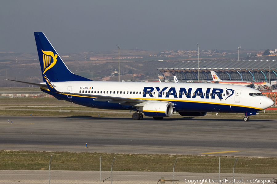 Ryanair Boeing 737-8AS (EI-EBO) | Photo 544409