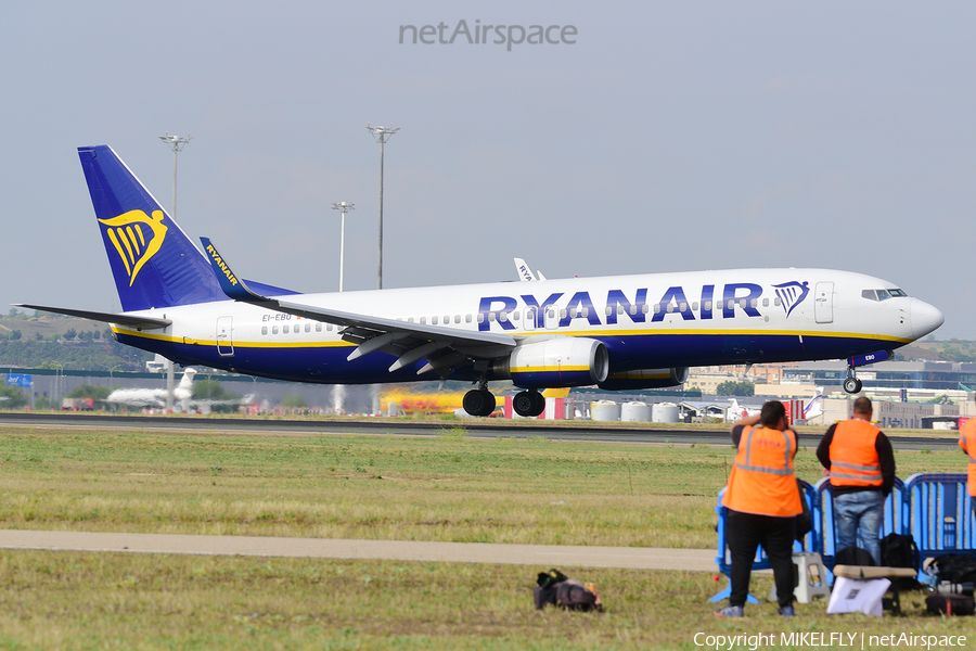 Ryanair Boeing 737-8AS (EI-EBO) | Photo 654710