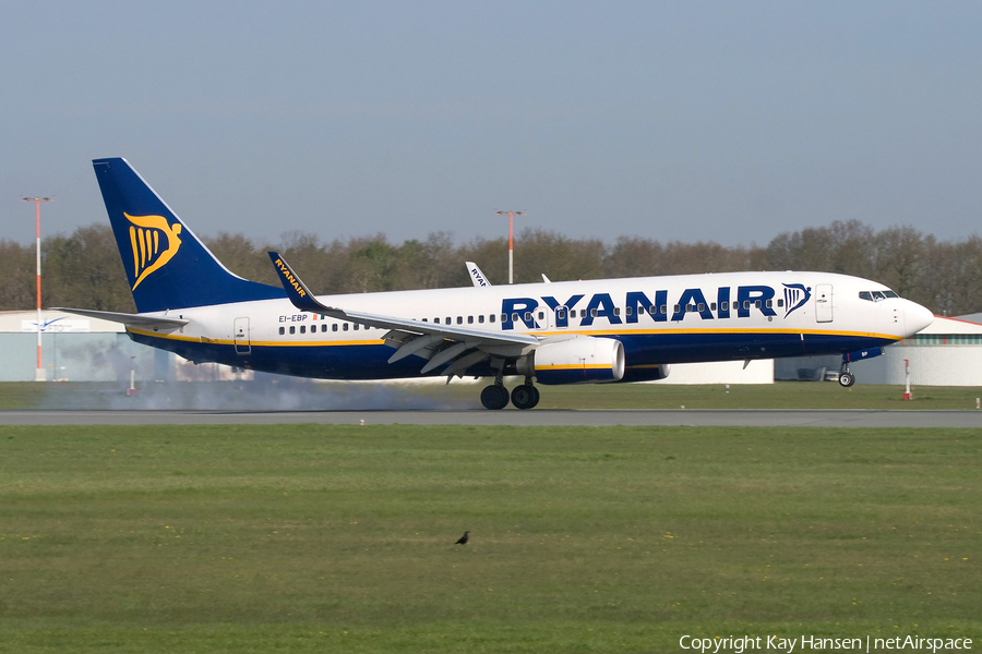 Ryanair Boeing 737-8AS (EI-EBP) | Photo 26290