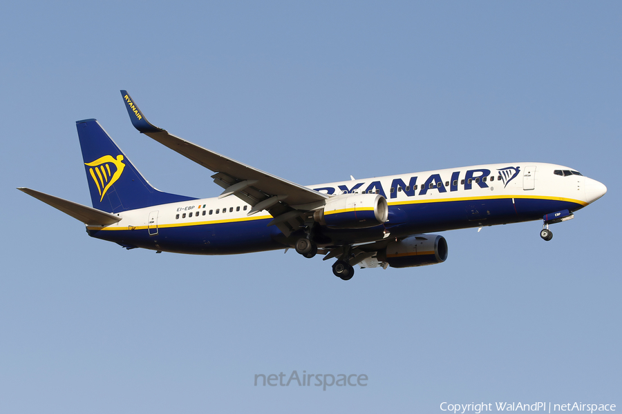 Ryanair Boeing 737-8AS (EI-EBP) | Photo 576071