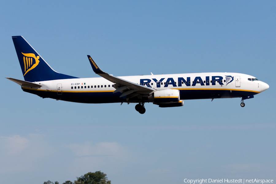 Ryanair Boeing 737-8AS (EI-EBP) | Photo 502834