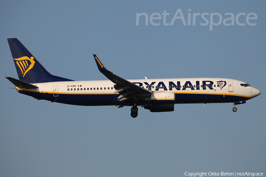 Ryanair Boeing 737-8AS (EI-EBR) | Photo 163659