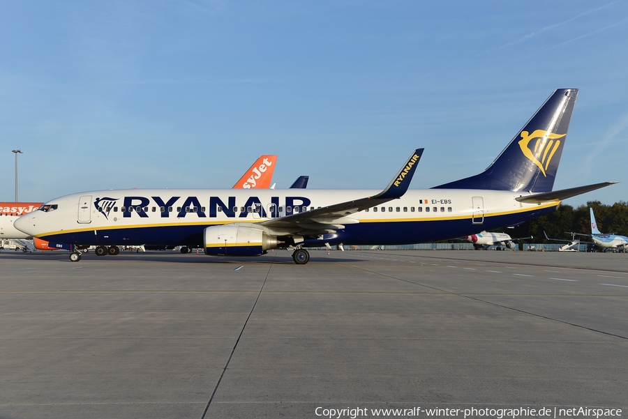 Ryanair Boeing 737-8AS (EI-EBS) | Photo 380183