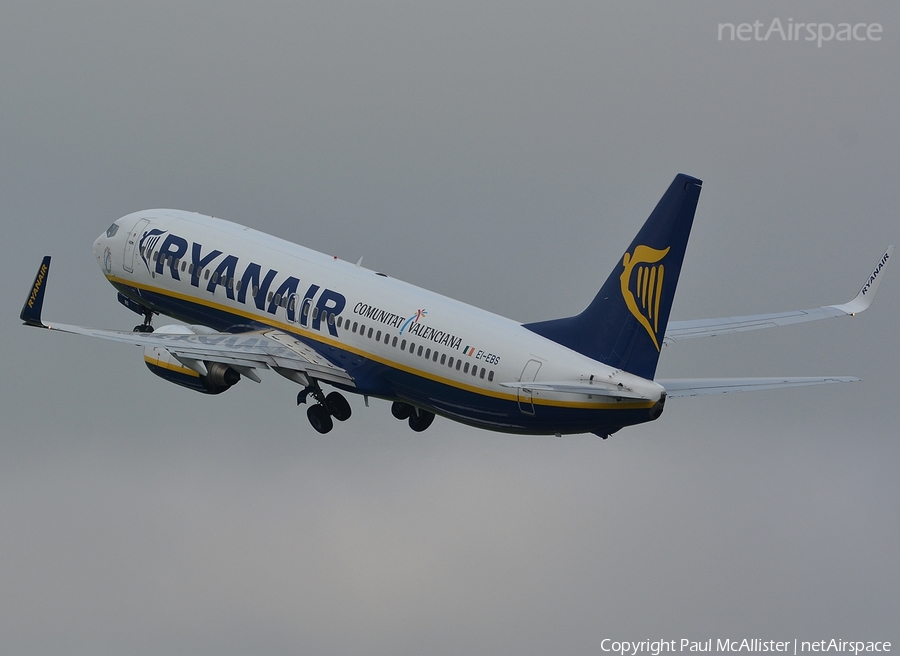 Ryanair Boeing 737-8AS (EI-EBS) | Photo 33539