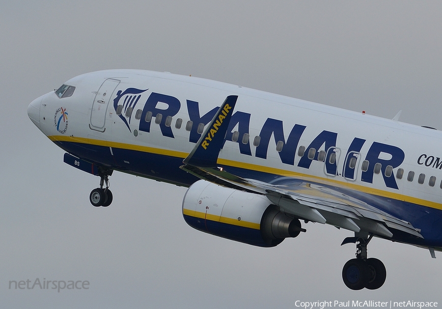 Ryanair Boeing 737-8AS (EI-EBS) | Photo 33891