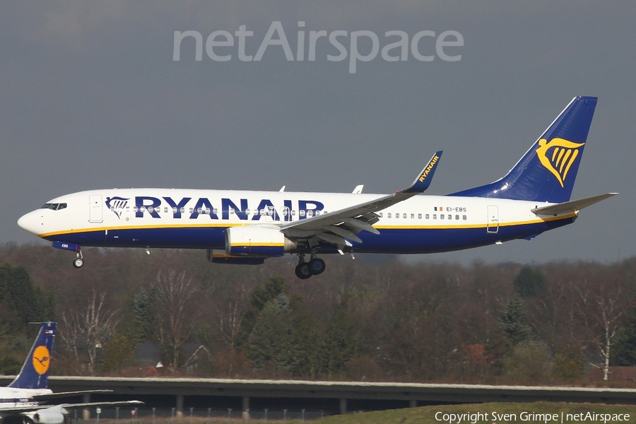 Ryanair Boeing 737-8AS (EI-EBS) | Photo 151296