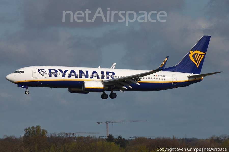 Ryanair Boeing 737-8AS (EI-EBS) | Photo 157069