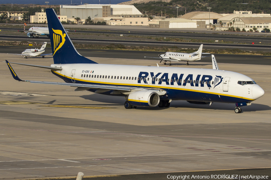 Ryanair Boeing 737-8AS (EI-EBS) | Photo 131388