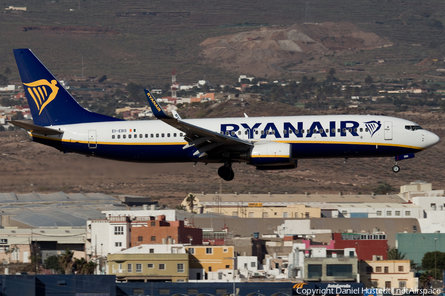 Ryanair Boeing 737-8AS (EI-EBS) | Photo 413390