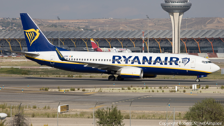 Ryanair Boeing 737-8AS (EI-EBS) | Photo 589892