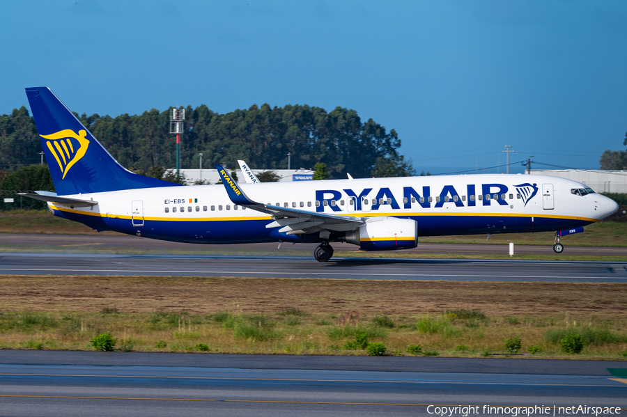 Ryanair Boeing 737-8AS (EI-EBS) | Photo 645537