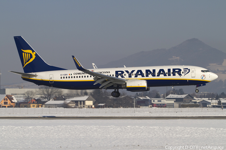 Ryanair Boeing 737-8AS (EI-EBS) | Photo 332752