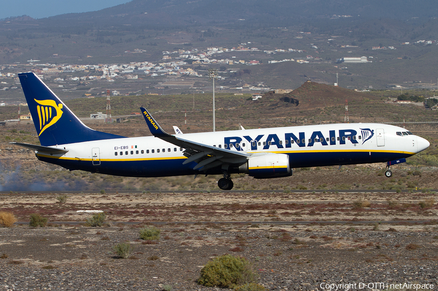 Ryanair Boeing 737-8AS (EI-EBS) | Photo 479336
