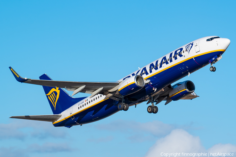 Ryanair Boeing 737-8AS (EI-EBV) | Photo 627698