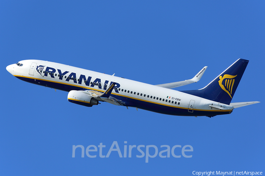 Ryanair Boeing 737-8AS (EI-EBW) | Photo 161978