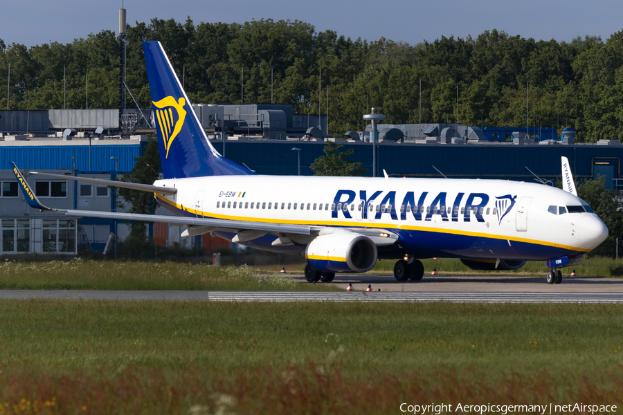 Ryanair Boeing 737-8AS (EI-EBW) | Photo 449980