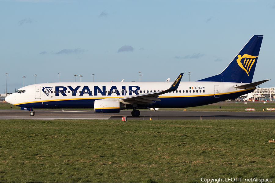 Ryanair Boeing 737-8AS (EI-EBW) | Photo 150654