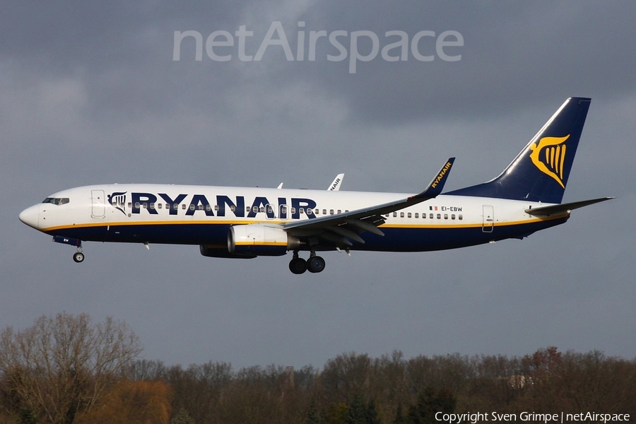 Ryanair Boeing 737-8AS (EI-EBW) | Photo 100477