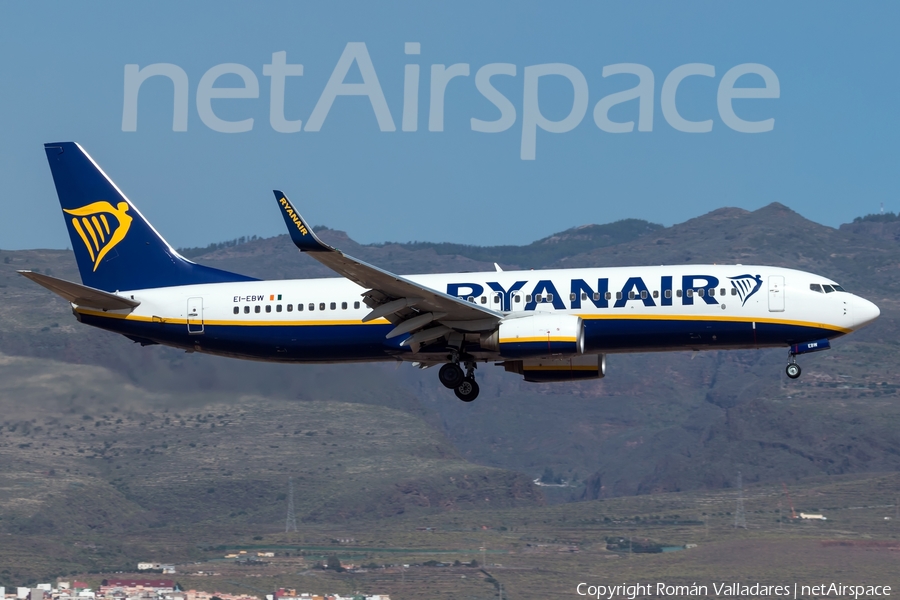 Ryanair Boeing 737-8AS (EI-EBW) | Photo 338149