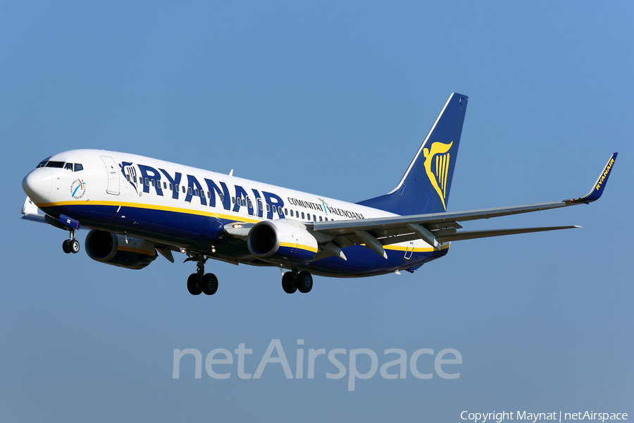 Ryanair Boeing 737-8AS (EI-EBX) | Photo 142919