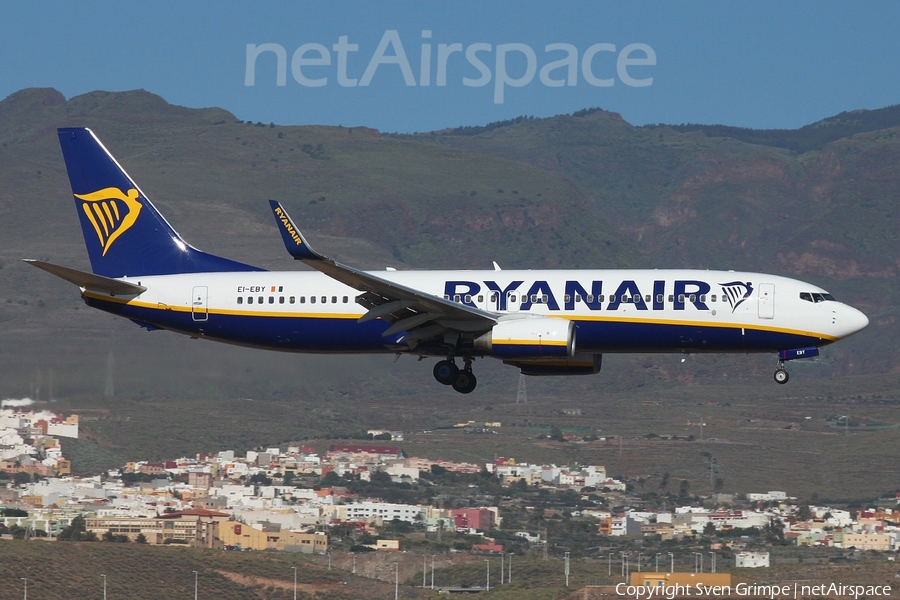 Ryanair Boeing 737-8AS (EI-EBY) | Photo 155586