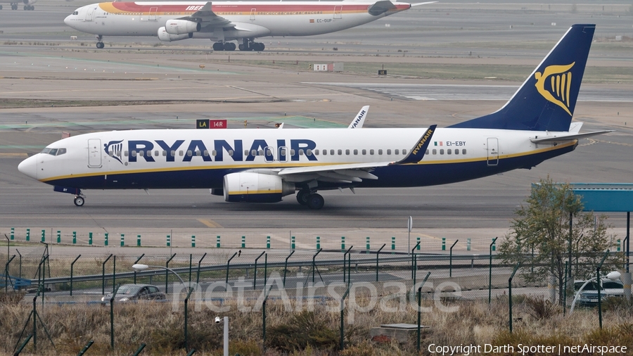 Ryanair Boeing 737-8AS (EI-EBY) | Photo 233523