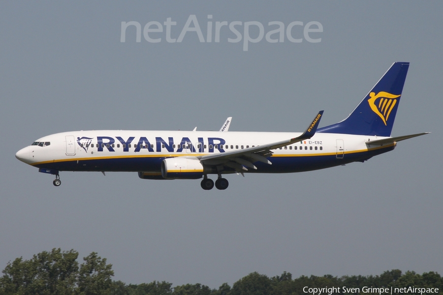 Ryanair Boeing 737-8AS (EI-EBZ) | Photo 447637