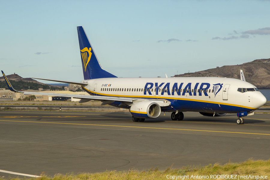 Ryanair Boeing 737-8AS (EI-EBZ) | Photo 279594