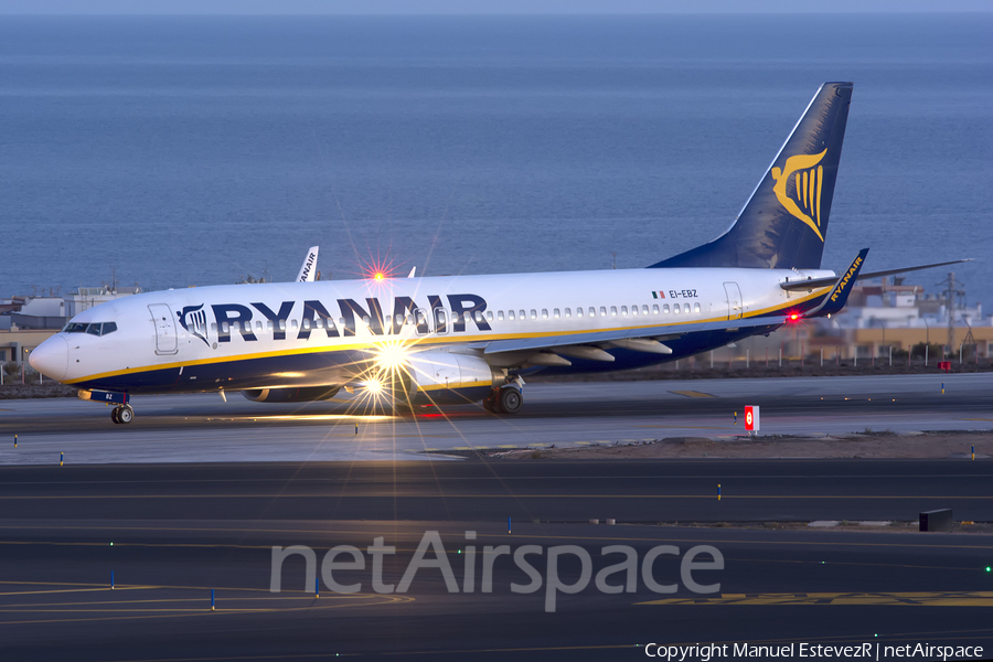 Ryanair Boeing 737-8AS (EI-EBZ) | Photo 206655