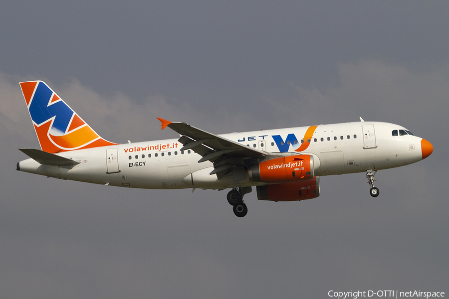 Wind Jet Airbus A319-132 (EI-ECY) | Photo 288617