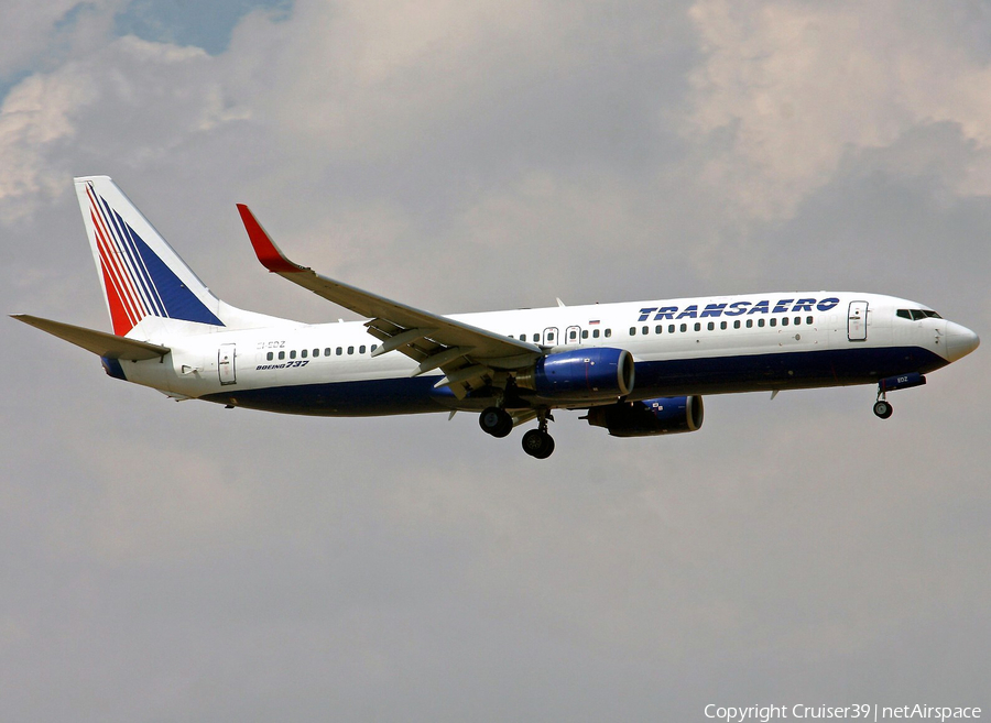 Transaero Airlines Boeing 737-8K5 (EI-EDZ) | Photo 129581