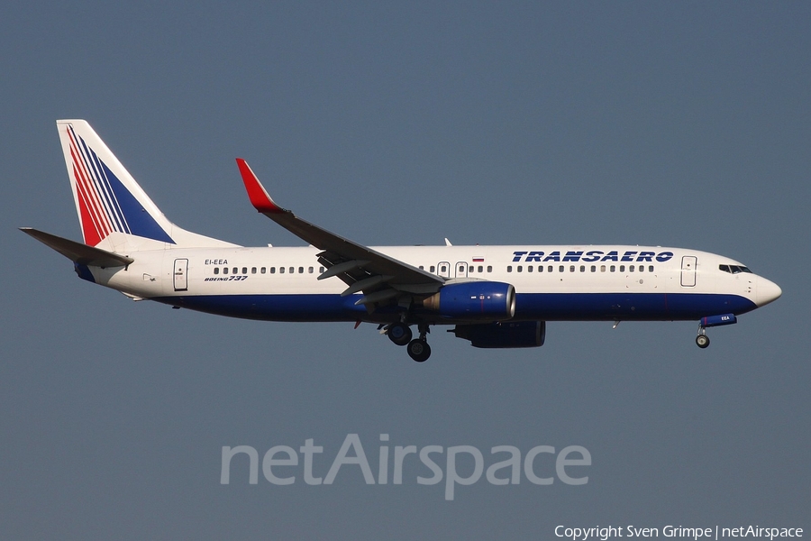 Transaero Airlines Boeing 737-8K5 (EI-EEA) | Photo 83165