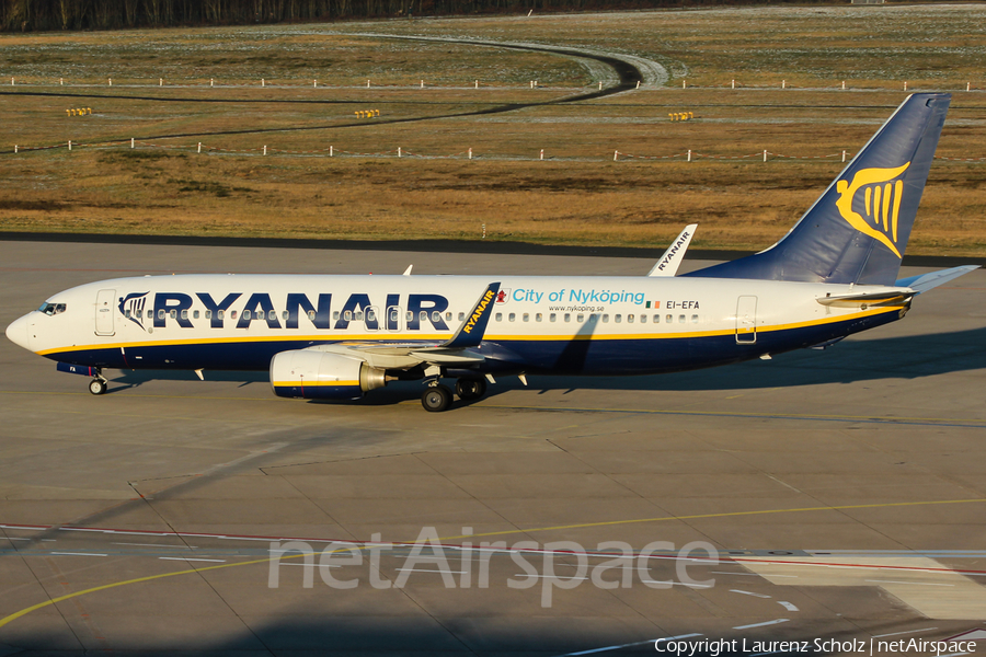 Ryanair Boeing 737-8AS (EI-EFA) | Photo 65404