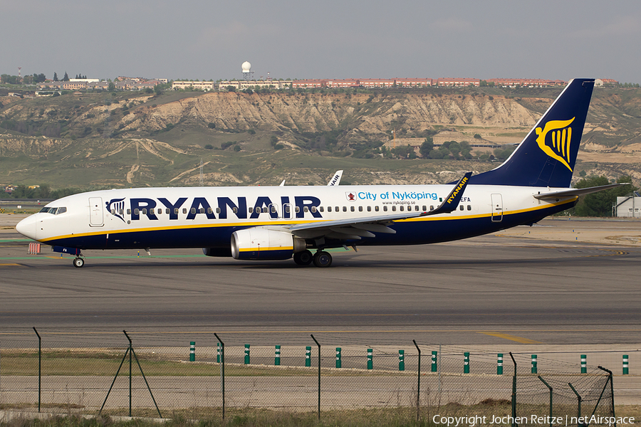 Ryanair Boeing 737-8AS (EI-EFA) | Photo 48036