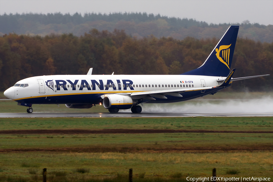 Ryanair Boeing 737-8AS (EI-EFB) | Photo 279885