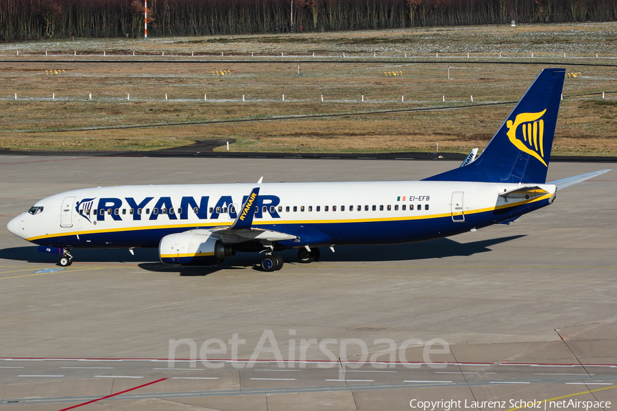Ryanair Boeing 737-8AS (EI-EFB) | Photo 65399