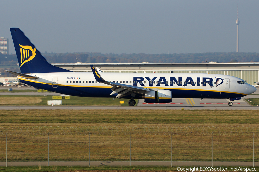 Ryanair Boeing 737-8AS (EI-EFB) | Photo 379942