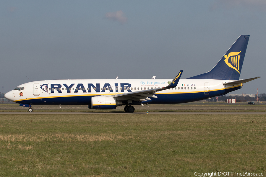 Ryanair Boeing 737-8AS (EI-EFC) | Photo 527497