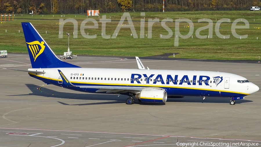 Ryanair Boeing 737-8AS (EI-EFD) | Photo 200375