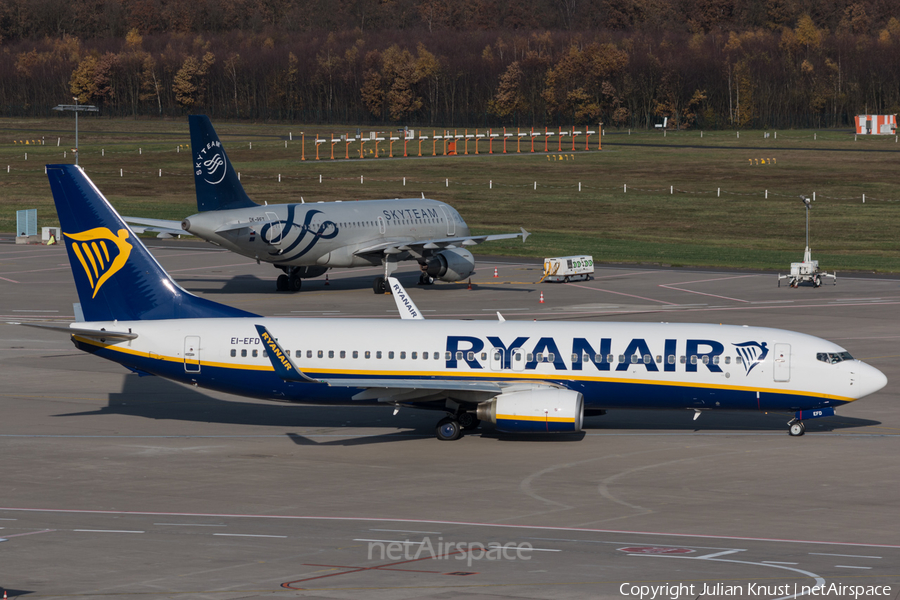 Ryanair Boeing 737-8AS (EI-EFD) | Photo 229848