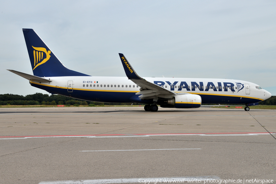 Ryanair Boeing 737-8AS (EI-EFD) | Photo 504552