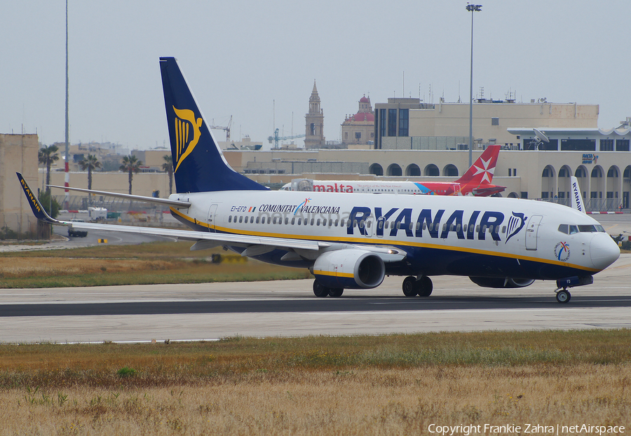 Ryanair Boeing 737-8AS (EI-EFD) | Photo 25506