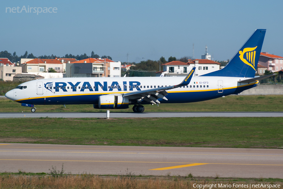 Ryanair Boeing 737-8AS (EI-EFD) | Photo 89476