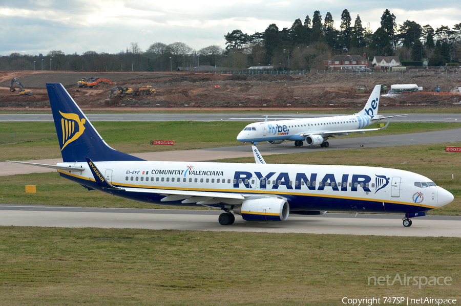 Ryanair Boeing 737-8AS (EI-EFF) | Photo 41293