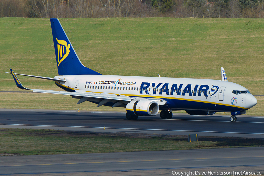 Ryanair Boeing 737-8AS (EI-EFF) | Photo 41443