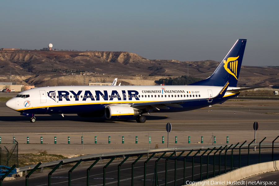 Ryanair Boeing 737-8AS (EI-EFF) | Photo 542244