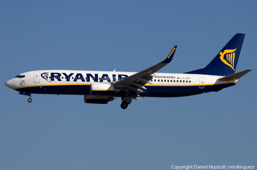Ryanair Boeing 737-8AS (EI-EFF) | Photo 544412