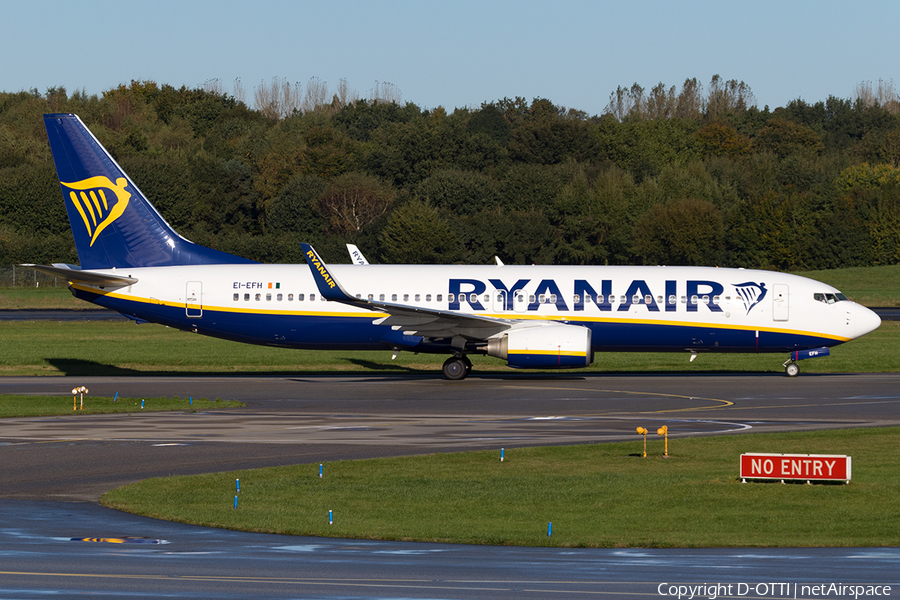 Ryanair Boeing 737-8AS (EI-EFH) | Photo 192130